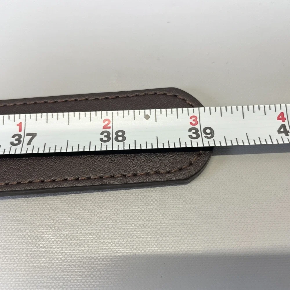 Nike Golf Leather Belt Mens Brown Size S Dress Buckle